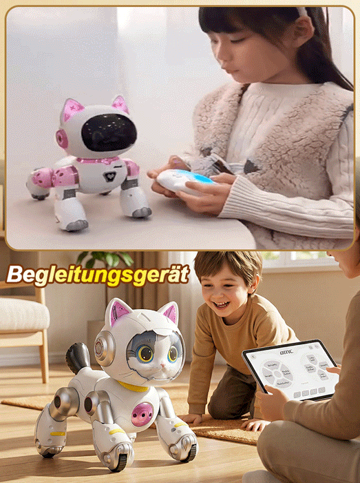 KI-intelligente Maschinenkatze/Maschinenhund