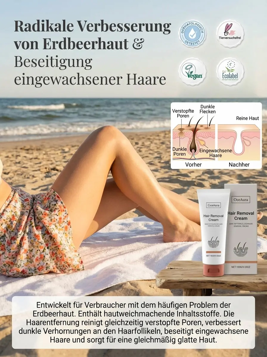 【Starke Reinigung】Schmerzfreie Körperenthaarungscreme