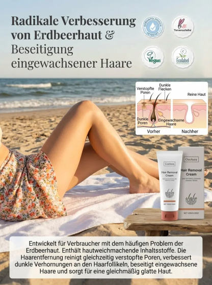 【Starke Reinigung】Schmerzfreie Körperenthaarungscreme