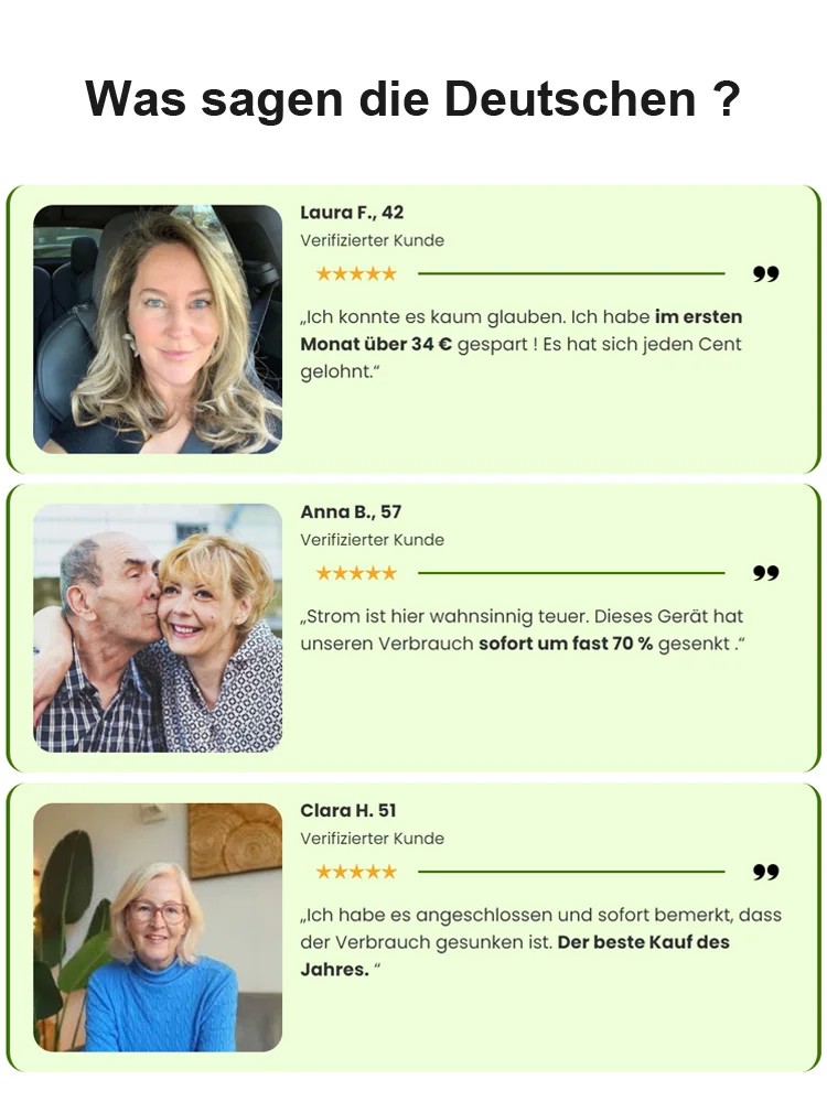 Hocheffizientes Energiespargerät