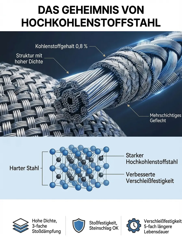 Universal Unkrautbürste für Motorsense & Rasentrimmer