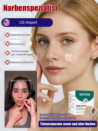 24-Stunden-Silikon-Gel-Narbenpflaster zur kontinuierlichen Narbenpflege