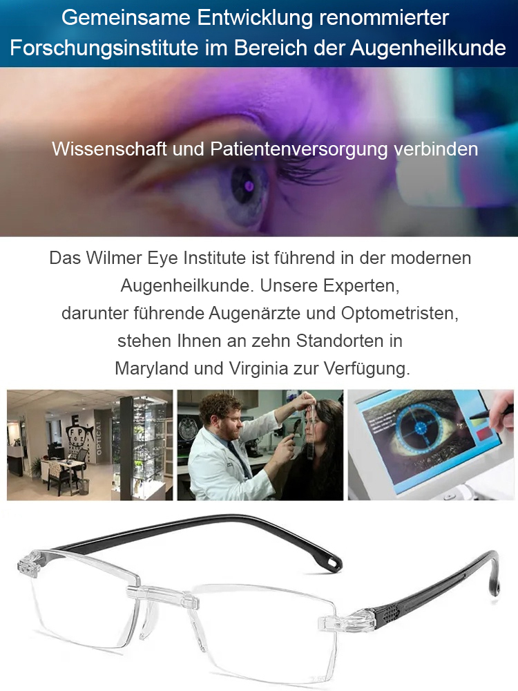 Anti-Blaulicht-Presbyopie-Brille