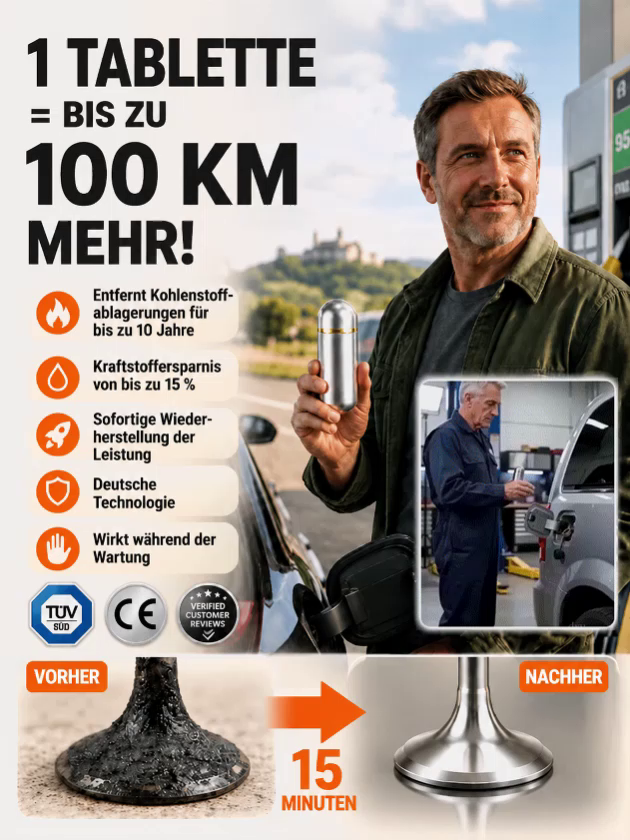 Nicht mehr ständig tanken! Hol dir deine ursprüngliche Kraftstoffeffizienz zurück