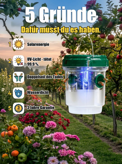 Quantenstufe Solar-Multidimensionaler Insektenfänger