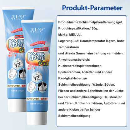 Hochwirksames Gel zur Tiefenentfernung von Schimmelpilzen