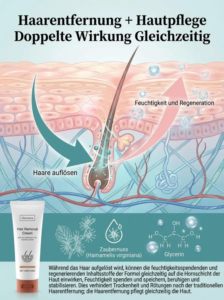 【Starke Reinigung】Schmerzfreie Körperenthaarungscreme