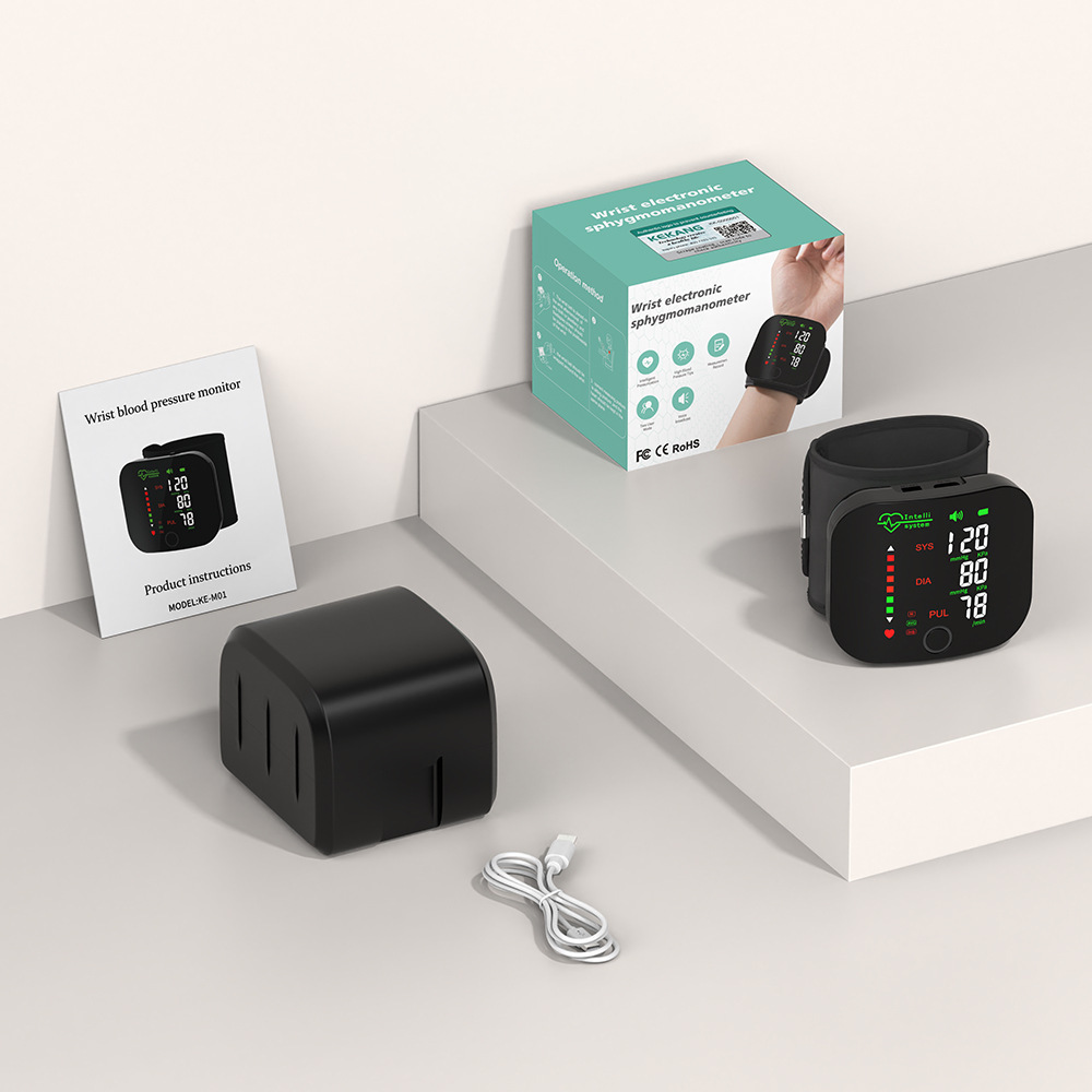 AI-Handgelenk-Blutdruckmessgerät – Ihr Gesundheitsschützer für die Familie