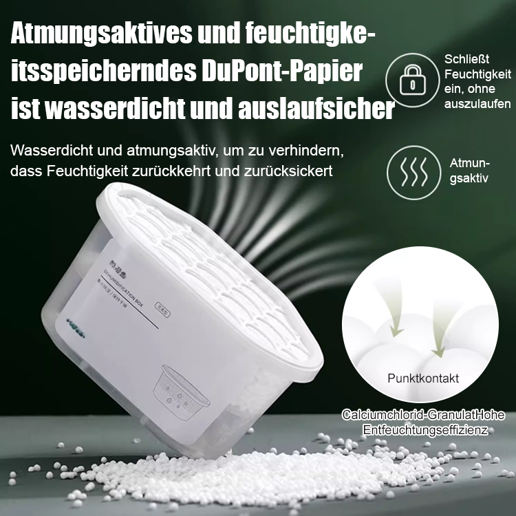 Feuchtigkeitsabsorbierende Trockenmittel-Entfeuchterbox