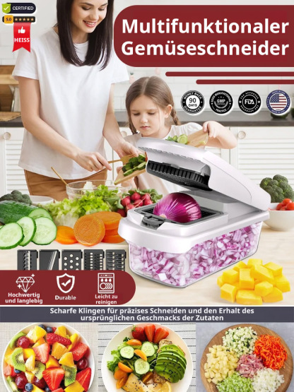 Multifunktionaler Gemüseschneider