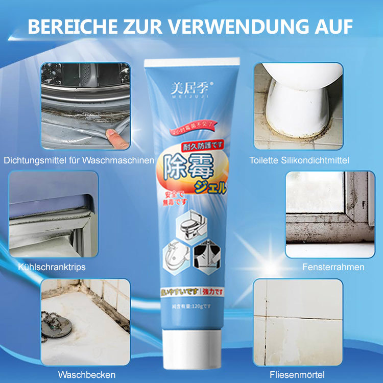 Hochwirksames Gel zur Tiefenentfernung von Schimmelpilzen