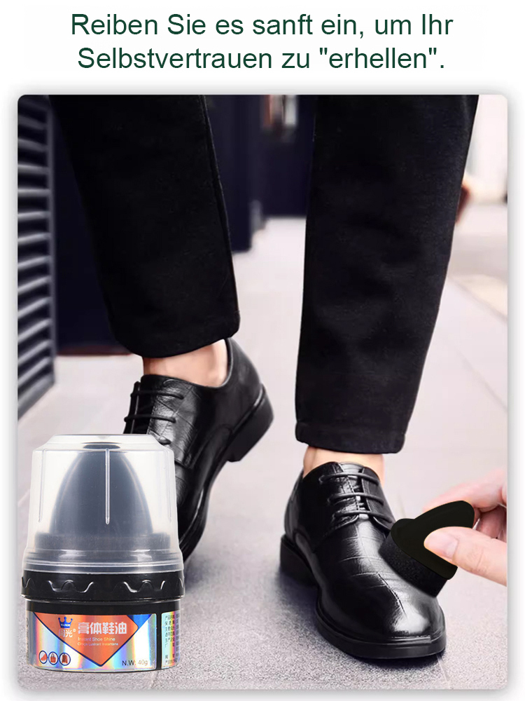 【Empfohlen vom 30-jährigen erfahrenen Schuhmacher】Reinigungs- und Pflegemittel für Lederschuhe