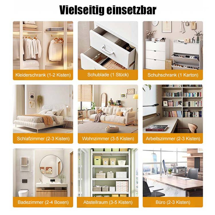 Feuchtigkeitsabsorbierende Trockenmittel-Entfeuchterbox