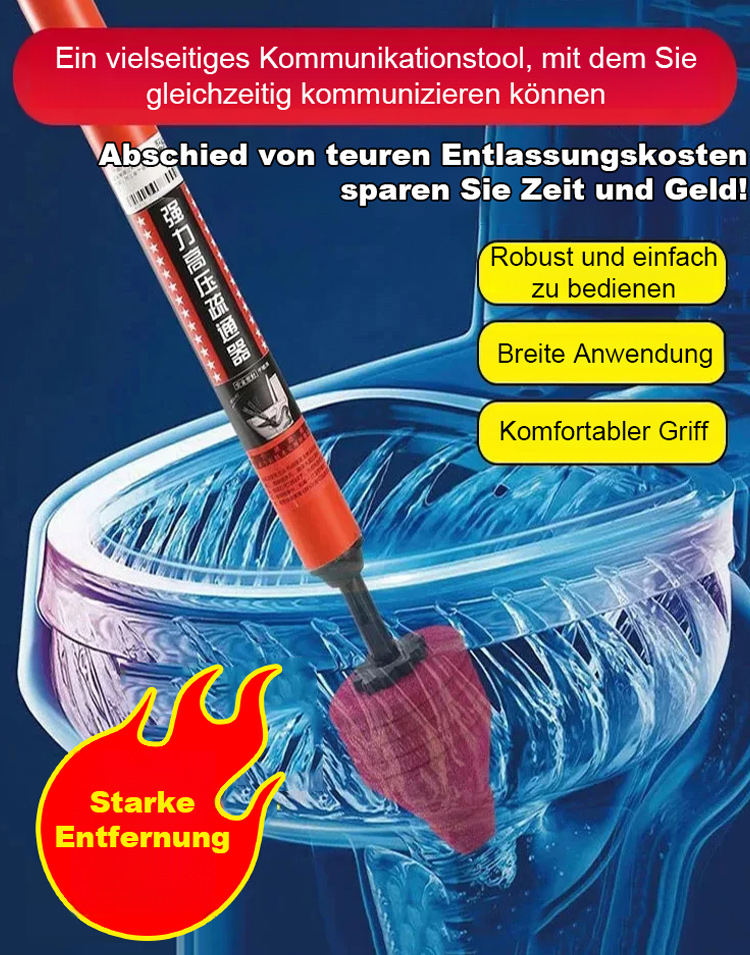 Ein-Pumpen-Wunder: Der ultimative Toilettenrohr-Entstopfer! 🚽💨
