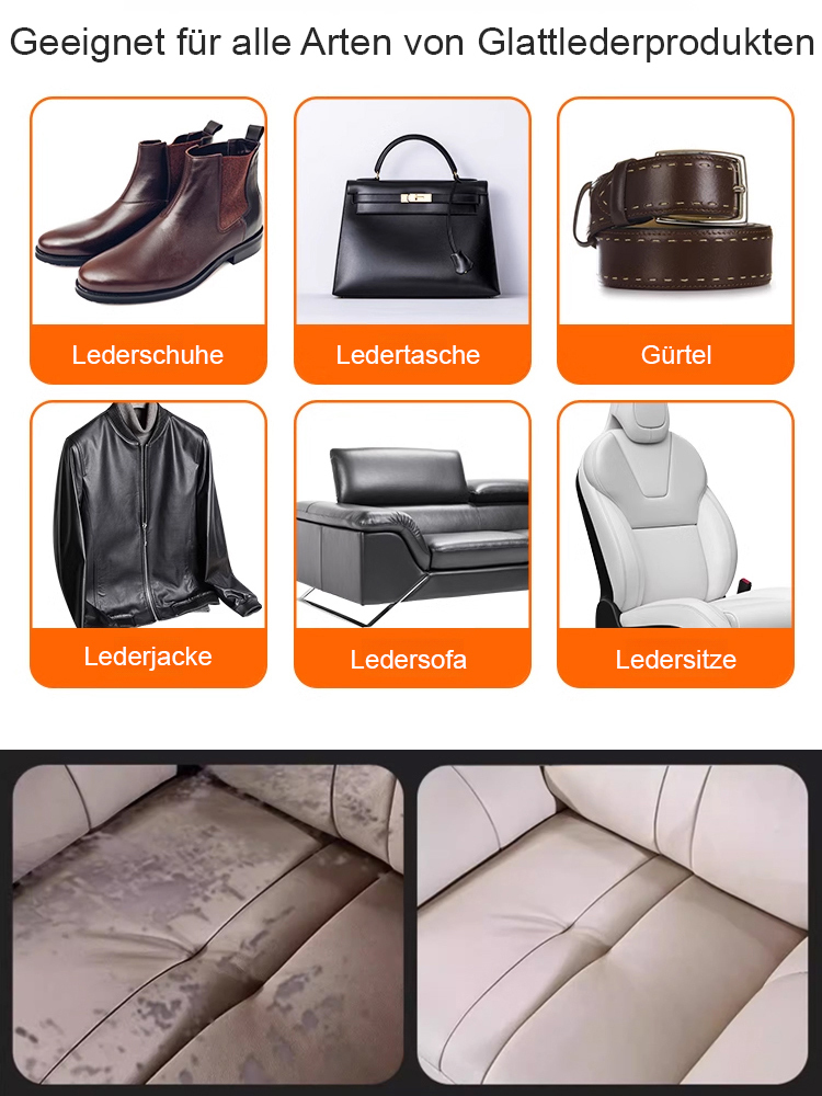 【Empfohlen vom 30-jährigen erfahrenen Schuhmacher】Reinigungs- und Pflegemittel für Lederschuhe