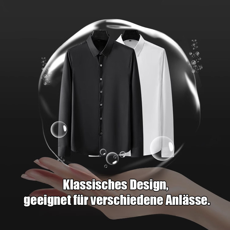 Atmungsaktives, komfortables und hautfreundliches Herrenhemd