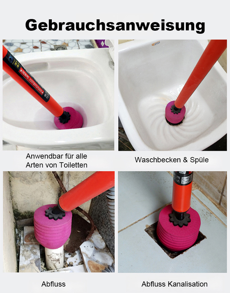 Ein-Pumpen-Wunder: Der ultimative Toilettenrohr-Entstopfer! 🚽💨