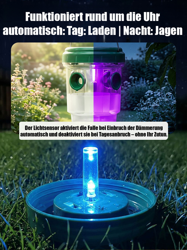 Quantenstufe Solar-Multidimensionaler Insektenfänger