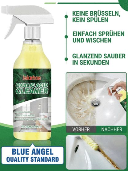Profi Oxal-Power Aktivschaum: WC & Bad wie neu – Ohne Schrubben – [1+1 GRATIS]