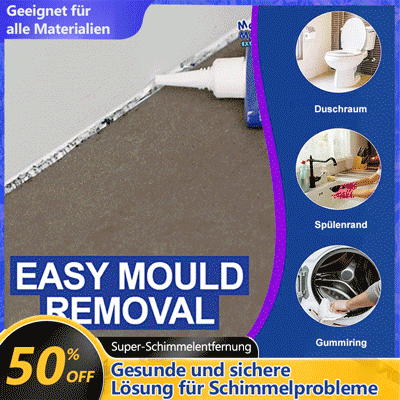 Hochwirksames Gel zur Tiefenentfernung von Schimmelpilzen