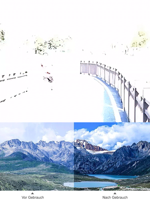 Herren Polarisationssonnenbrille mit bunten Gläsern und Band