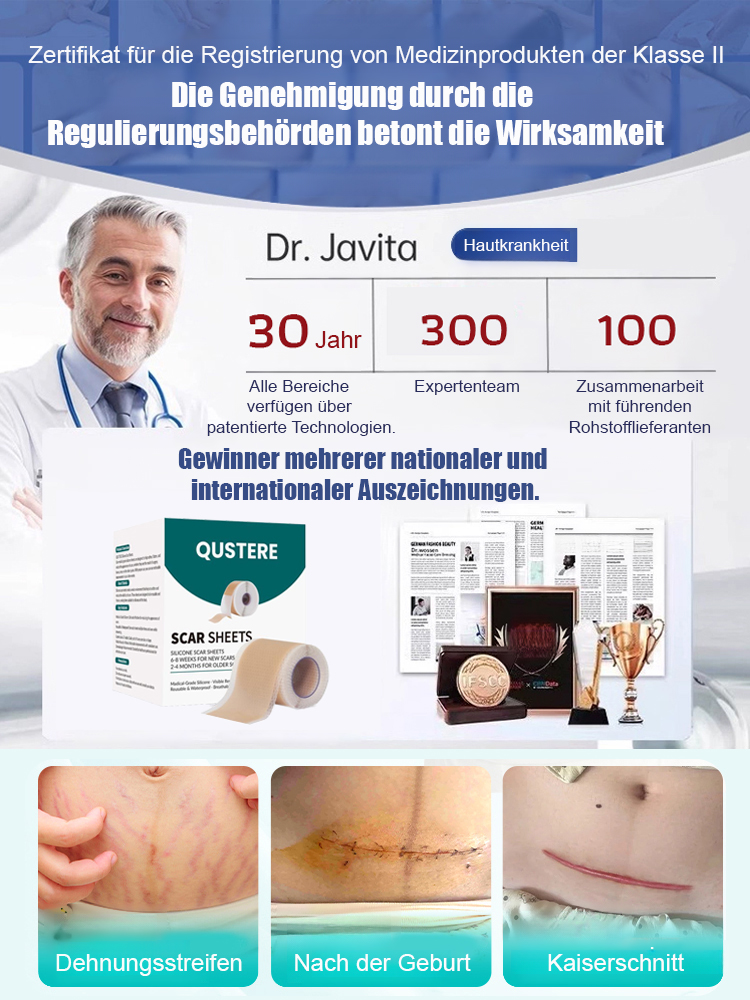 24-Stunden-Silikon-Gel-Narbenpflaster zur kontinuierlichen Narbenpflege