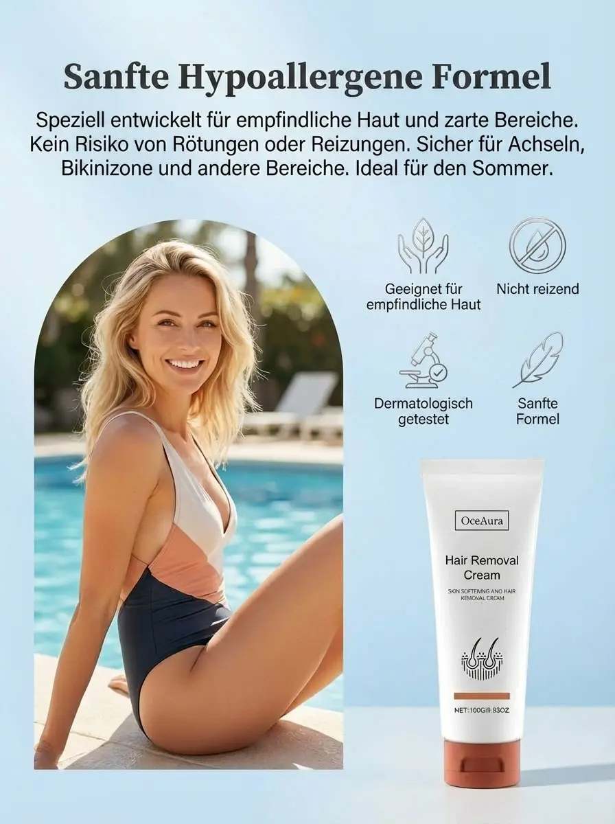 【Starke Reinigung】Schmerzfreie Körperenthaarungscreme