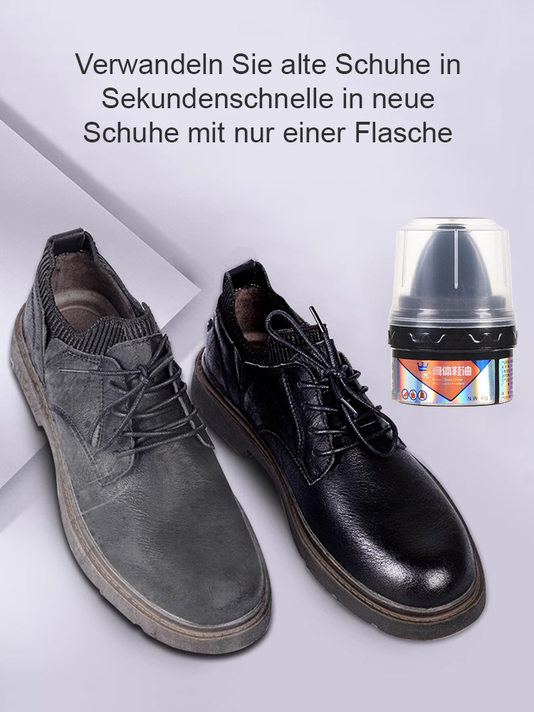 【Empfohlen vom 30-jährigen erfahrenen Schuhmacher】Reinigungs- und Pflegemittel für Lederschuhe
