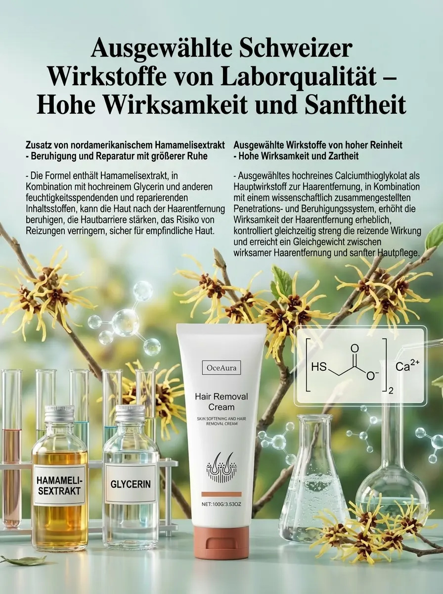 【Starke Reinigung】Schmerzfreie Körperenthaarungscreme