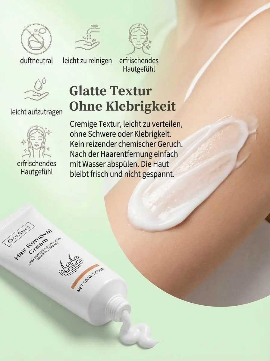 【Starke Reinigung】Schmerzfreie Körperenthaarungscreme