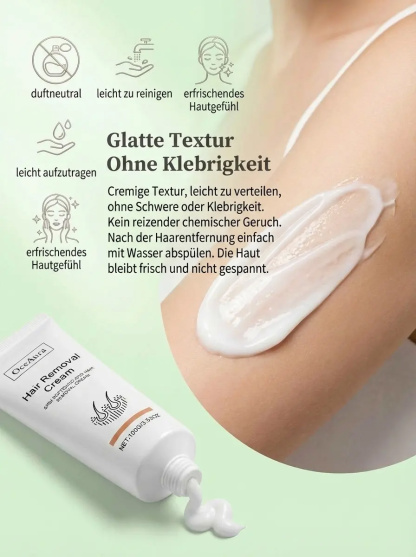 【Starke Reinigung】Schmerzfreie Körperenthaarungscreme