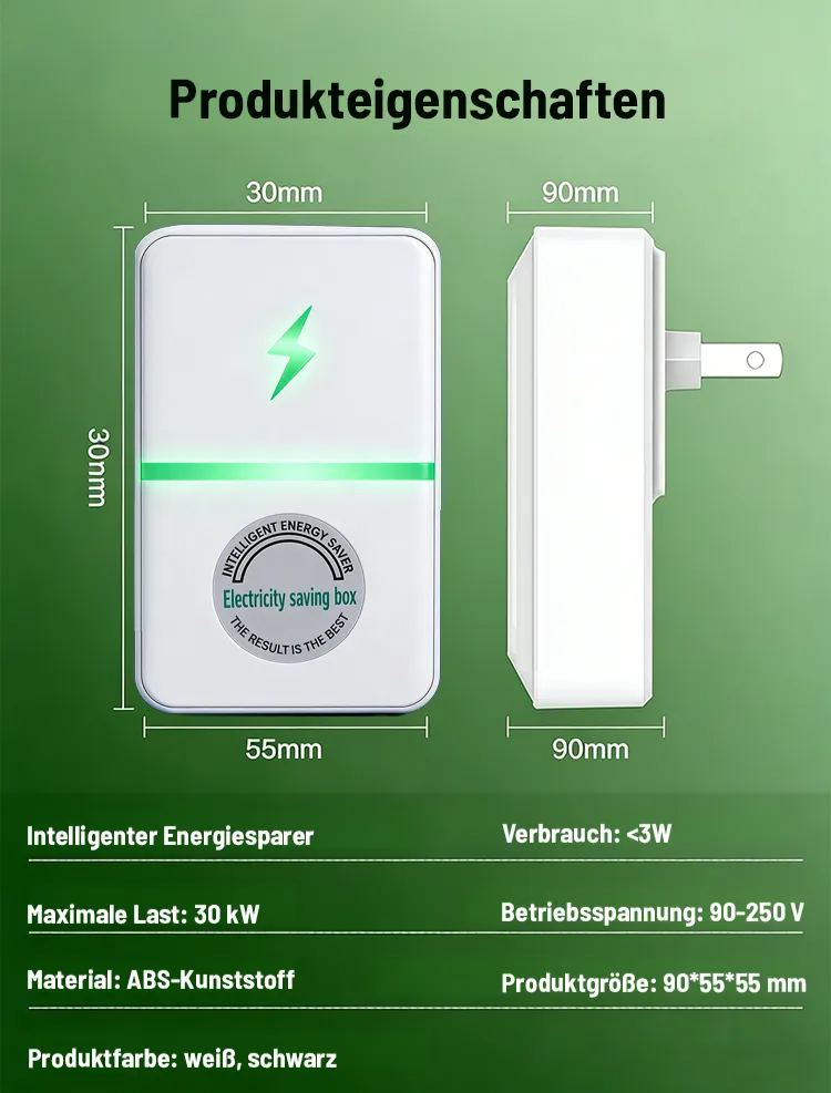 Hocheffizientes Energiespargerät
