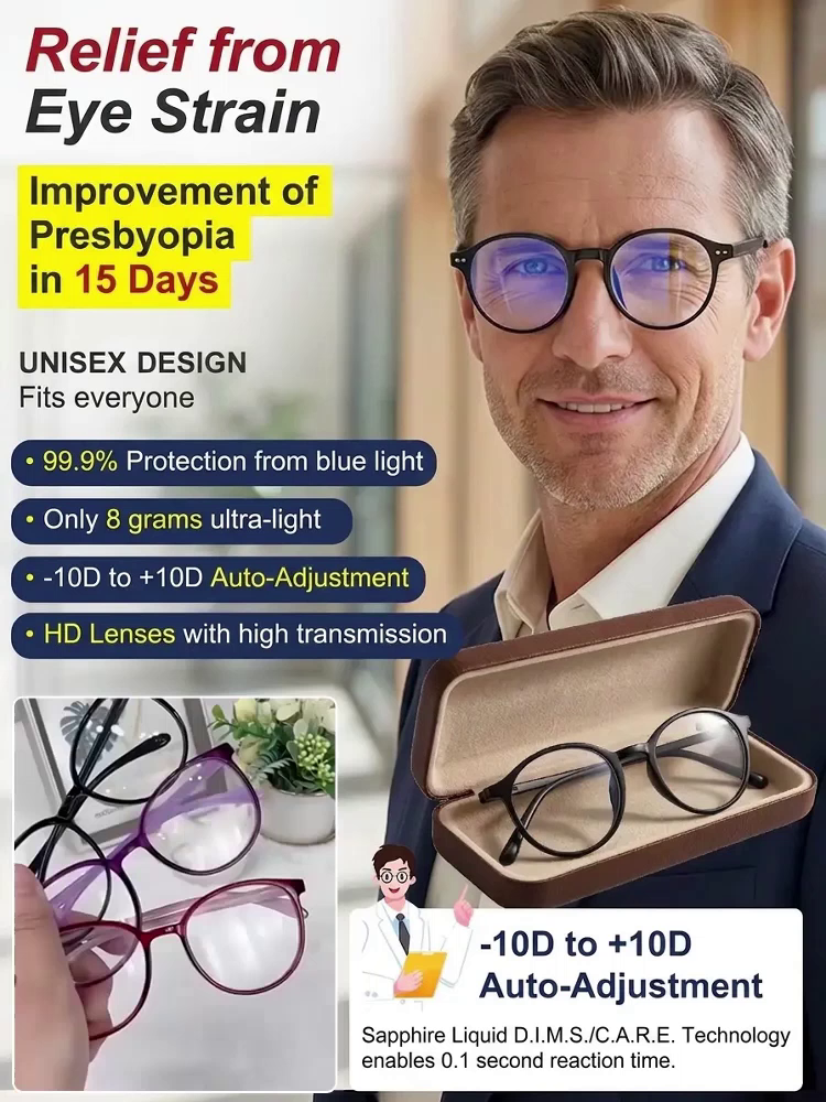 Ultralight and comfortable anti-blue light reading glasses