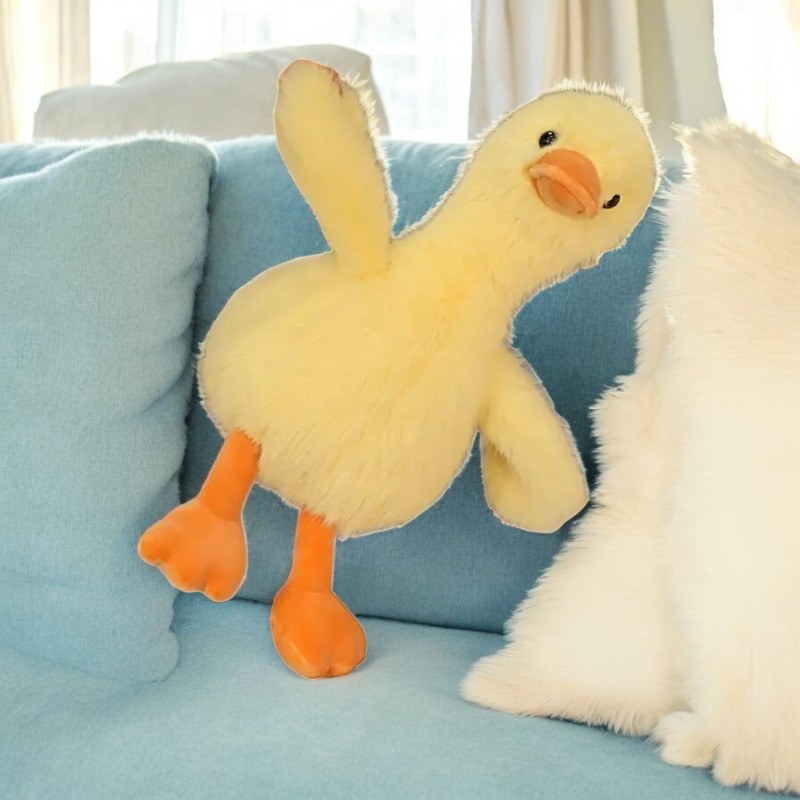 Cute Ducky Tummy Time Pillow – Soft & Snuggly Plush Duck Toy Kids Gifts