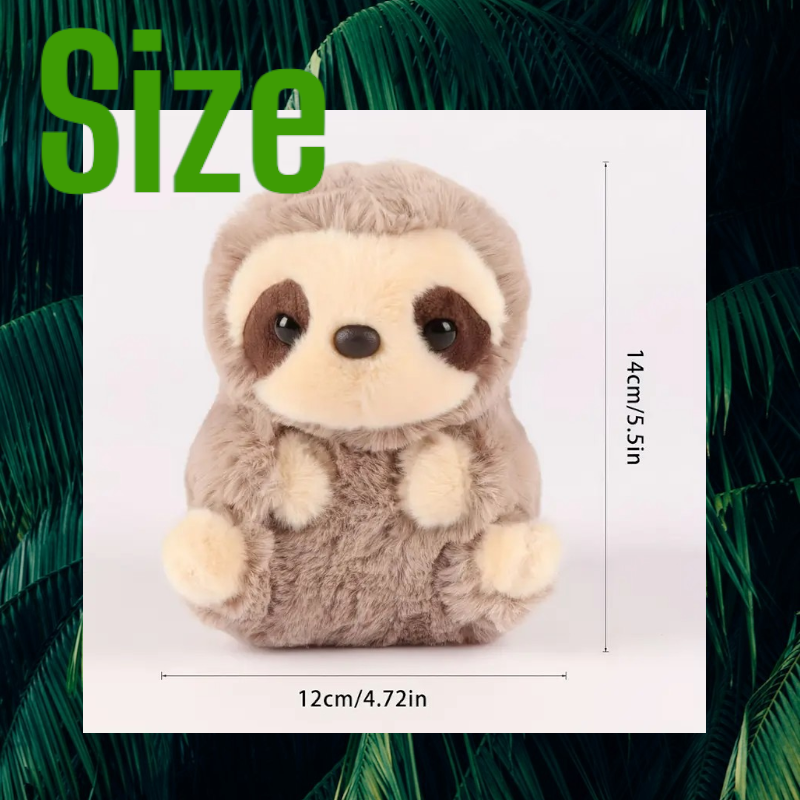 Cute Adorable Sloth Tummy Time Pillow Plush Toy |5.5-inch Super Soft