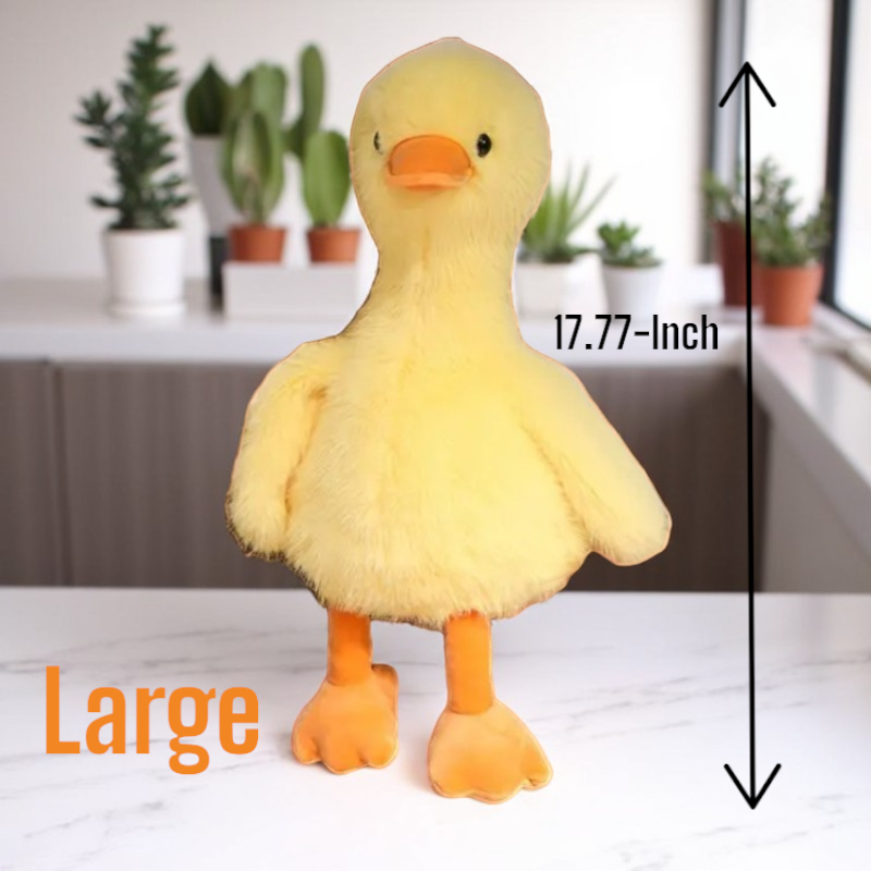Cute Ducky Tummy Time Pillow – Soft & Snuggly Plush Duck Toy Kids Gifts