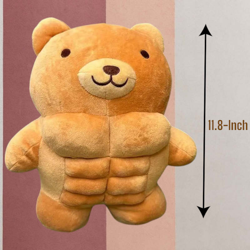 Cute Brown Capybara Scarf Tummy Time Pillow Plush Toy | 9.7-inch Soft 