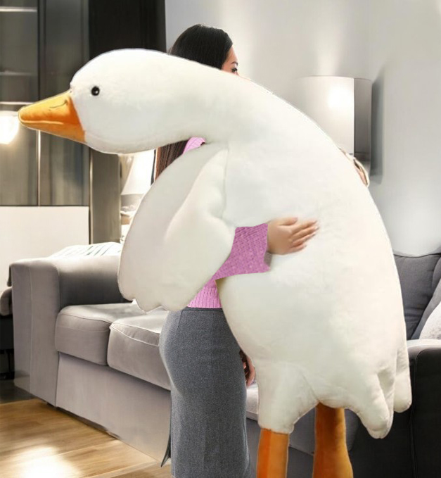 Cute Duck Goose Big Pillow Plush Toy | 19-inch - 75-inch Soft Duck Doll Kids