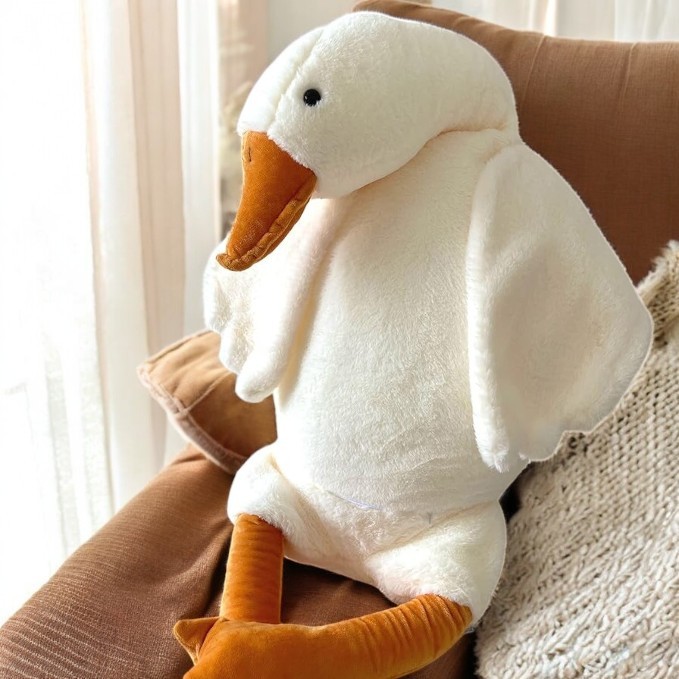 Cute Duck Goose Big Pillow Plush Toy | 19-inch - 75-inch Soft Duck Doll Kids