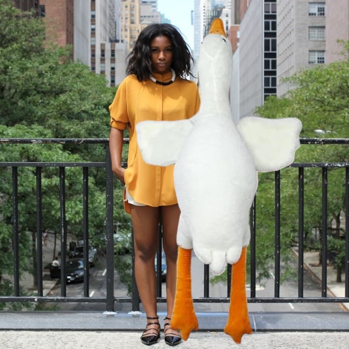 Cute Duck Goose Big Pillow Plush Toy | 19-inch - 75-inch Soft Duck Doll Kids