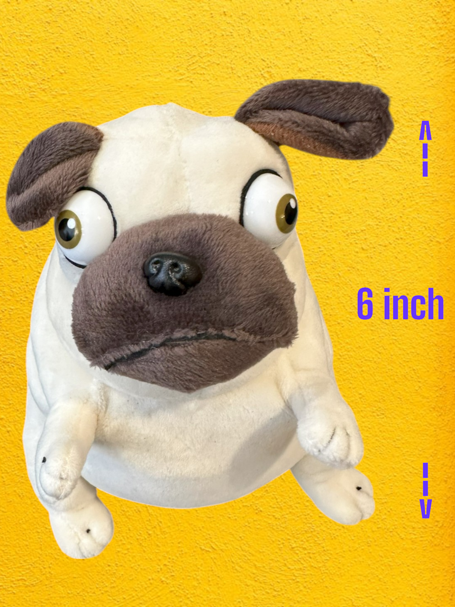 Cute Brown Capybara Scarf Tummy Time Pillow Plush Toy | 9.7-inch Soft 