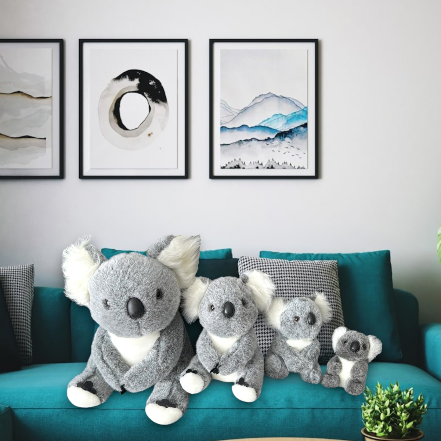 Soft Koala Bear Plush Toy – Cute Stuffed Animal in 4 Sizes (XS, S, M, L) –Gifts