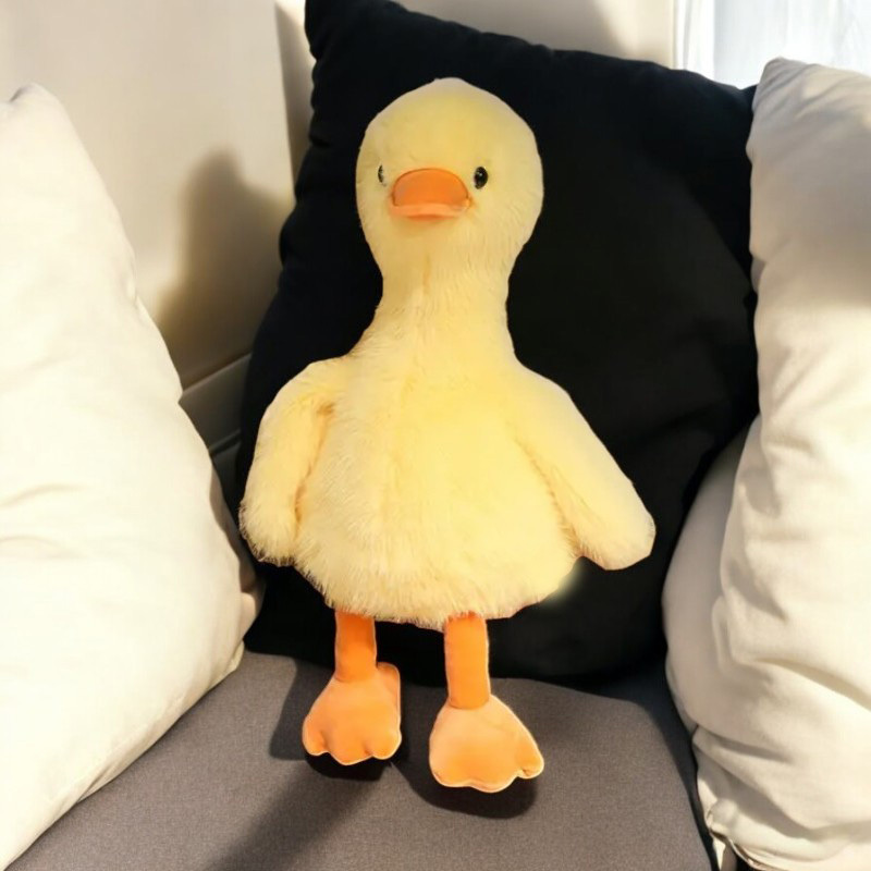 Cute Ducky Tummy Time Pillow – Soft & Snuggly Plush Duck Toy Kids Gifts