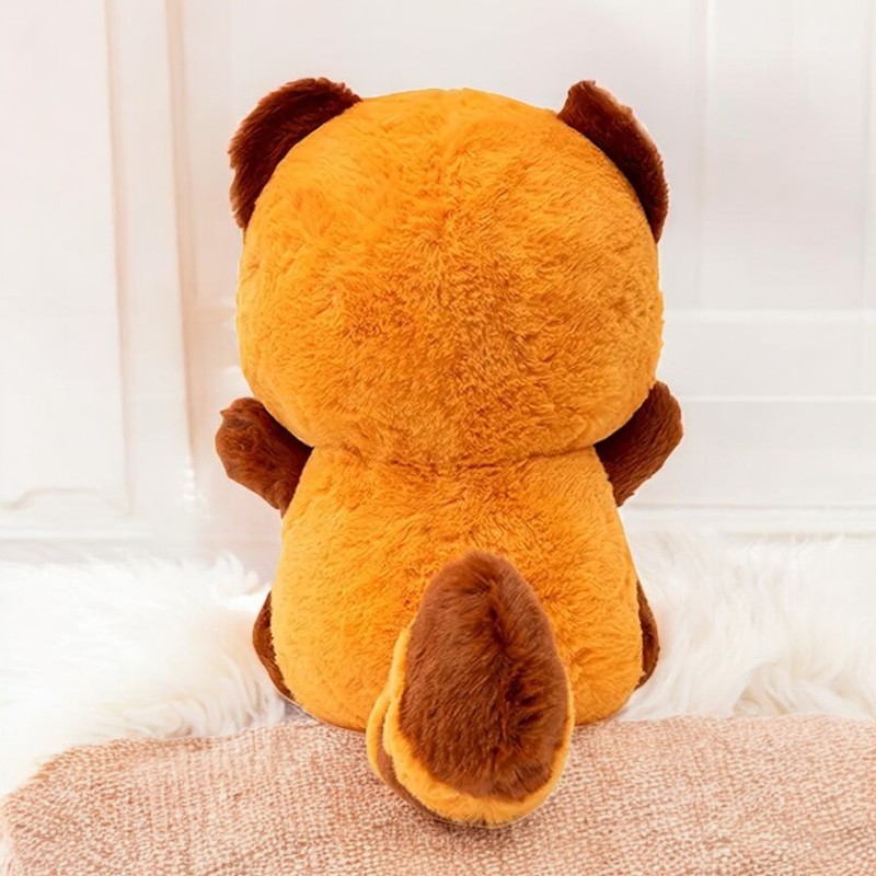 Cute  Red Panda Bear Tummy Time Pillow Plush Toy | Small Medium and Large