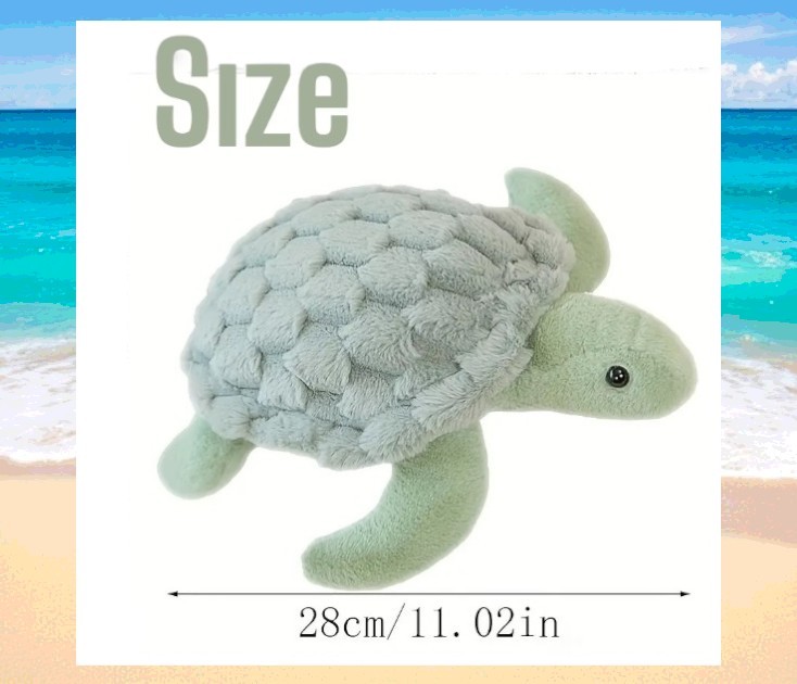 Cute Brown Capybara Scarf Tummy Time Pillow Plush Toy | 9.7-inch Soft 