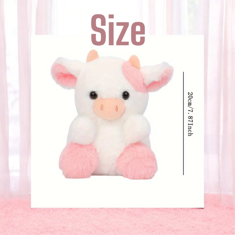 Cute Brown Capybara Scarf Tummy Time Pillow Plush Toy | 9.7-inch Soft 