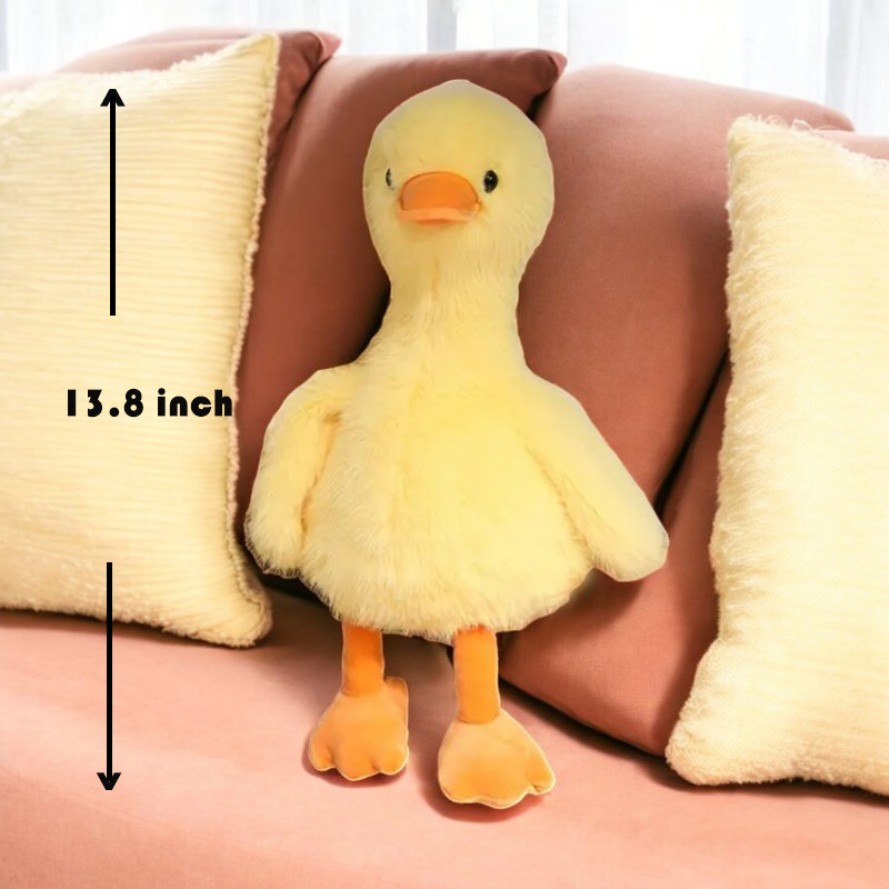 Cute Ducky Tummy Time Pillow – Soft & Snuggly Plush Duck Toy Kids Gifts
