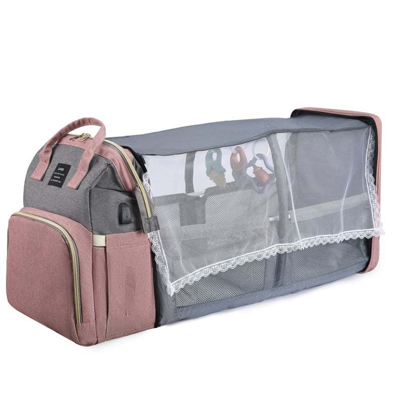 🔥HOT SALE NOW!!!💝Buy 2 Get 2 Free ✨Diaper Bag Backpack With Mosquito Net