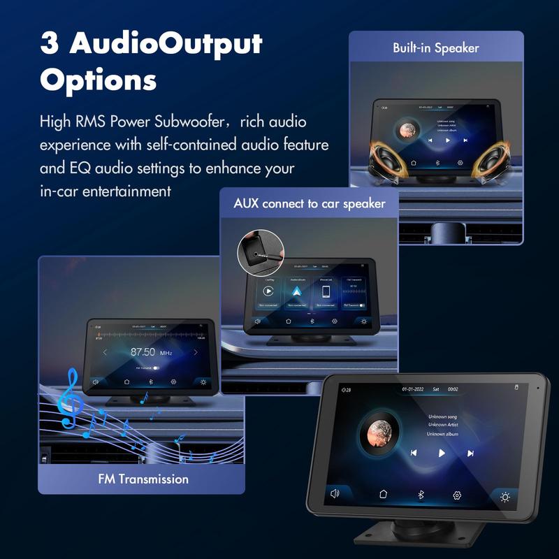🔥Soon to Be Sold Out!!💝Buy 2 Free Shipping💥2025 Newest Portable Carplay Screen for Car