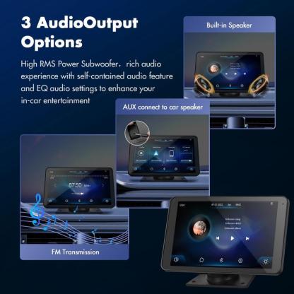 🔥Soon to Be Sold Out!!💝Buy 2 Free Shipping💥2025 Newest Portable Carplay Screen for Car